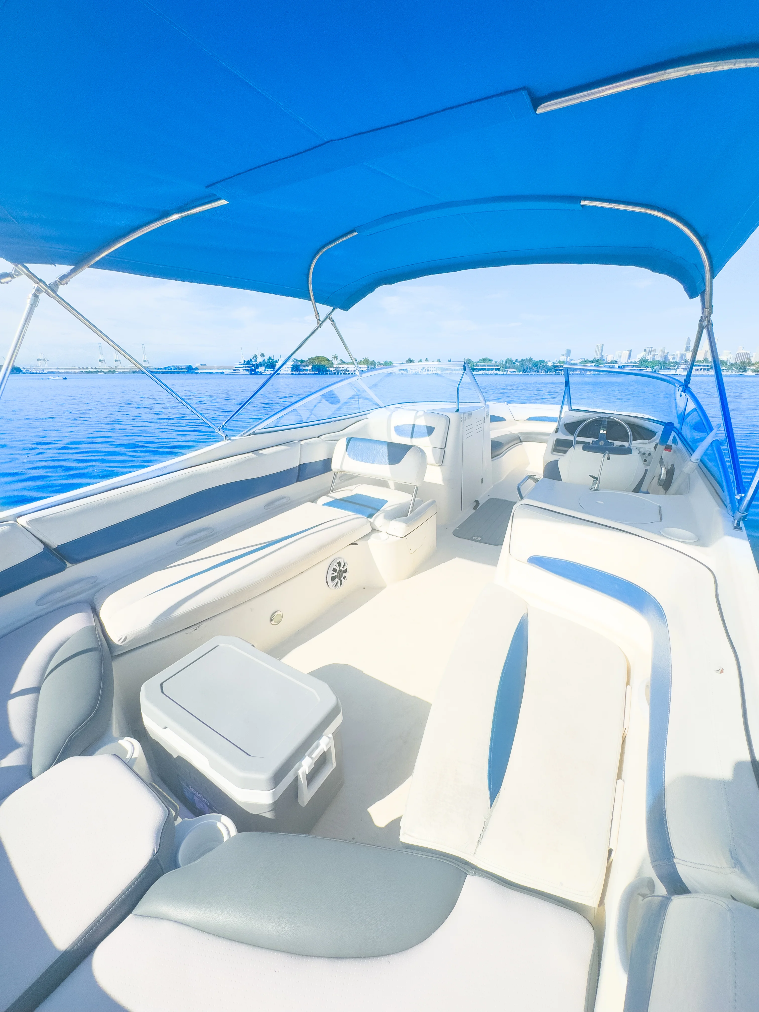 26ft Bayliner Max seating